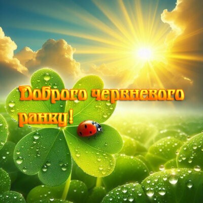 картинка доброго червневого ранку