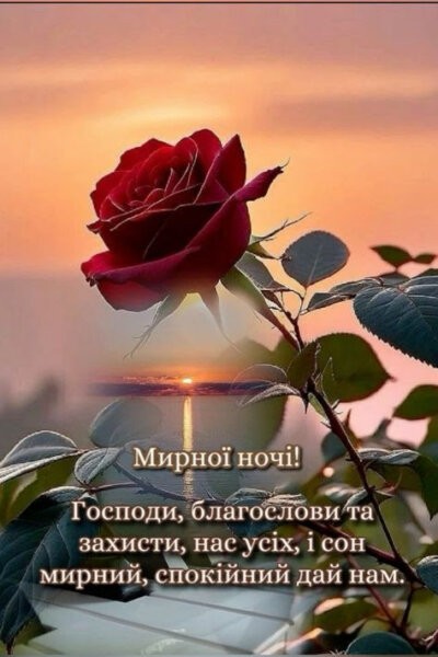 на добраніч картинка літня